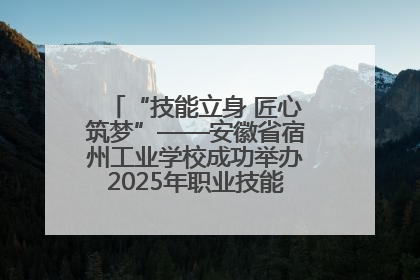 “技能立身 匠心筑梦”——安徽省宿州工业学校成功举办2025年职业技能活动周各项活动