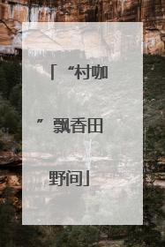 “村咖”飘香田野间