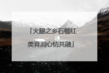 火腿之乡石榴红 美育润心情共融