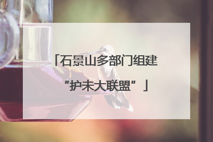石景山多部门组建“护未大联盟”