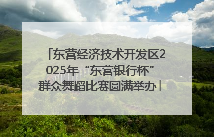 东营经济技术开发区2025年“东营银行杯”群众舞蹈比赛圆满举办