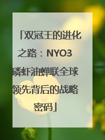 双冠王的进化之路：NYO3磷虾油蝉联全球领先背后的战略密码