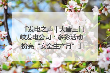 发电之声｜大唐三门峡发电公司：多彩活动扮亮“安全生产月”