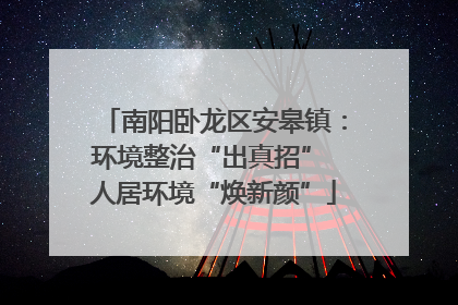 南阳卧龙区安皋镇：环境整治“出真招” 人居环境“焕新颜”