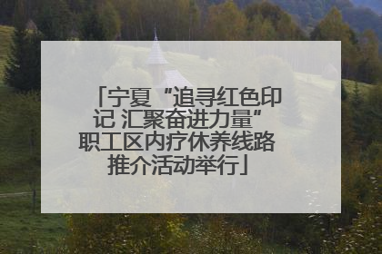 宁夏“追寻红色印记 汇聚奋进力量”职工区内疗休养线路推介活动举行