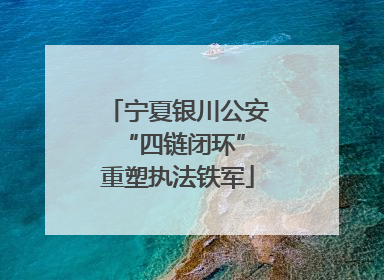 宁夏银川公安 “四链闭环”重塑执法铁军
