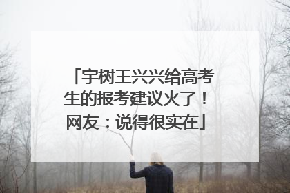 宇树王兴兴给高考生的报考建议火了！网友：说得很实在