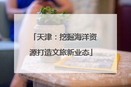 天津：挖掘海洋资源打造文旅新业态