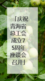 庆祝青海省总工会成立75周年座谈会召开