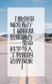 数创泉城发布厅丨碳硅基智能融合——生命科学与人工智能的边界探索