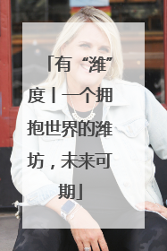 有“潍”度丨一个拥抱世界的潍坊，未来可期
