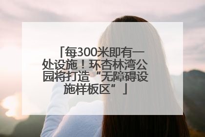 每300米即有一处设施！环杏林湾公园将打造“无障碍设施样板区”
