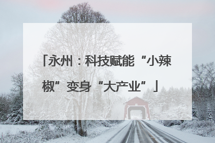 永州：科技赋能“小辣椒”变身“大产业”