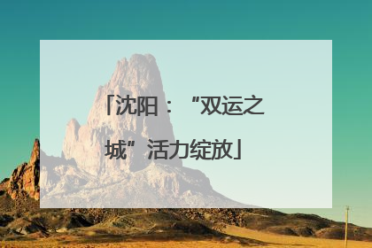 沈阳：“双运之城”活力绽放