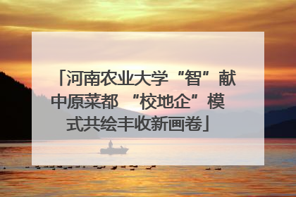 河南农业大学“智”献中原菜都 “校地企”模式共绘丰收新画卷