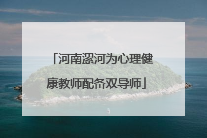 河南漯河为心理健康教师配备双导师