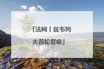 法网丨兹韦列夫首轮晋级