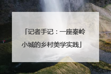 记者手记：一座秦岭小城的乡村美学实践