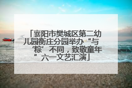 襄阳市樊城区第二幼儿园衡庄分园举办“与‘粽’不同，致敬童年”六一文艺汇演
