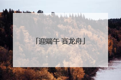 迎端午 赛龙舟
