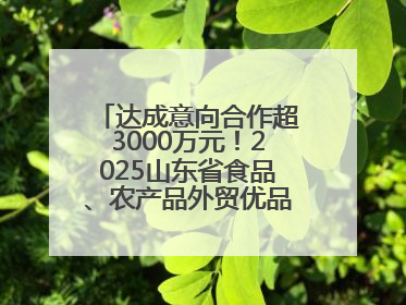 达成意向合作超3000万元！2025山东省食品、农产品外贸优品购物节闭幕