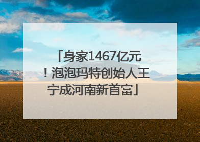 身家1467亿元！泡泡玛特创始人王宁成河南新首富