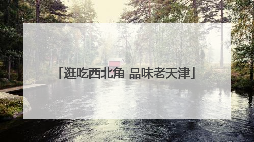 逛吃西北角 品味老天津
