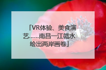 VR体验、美食演艺……南昌一江赣水绘出两岸画卷